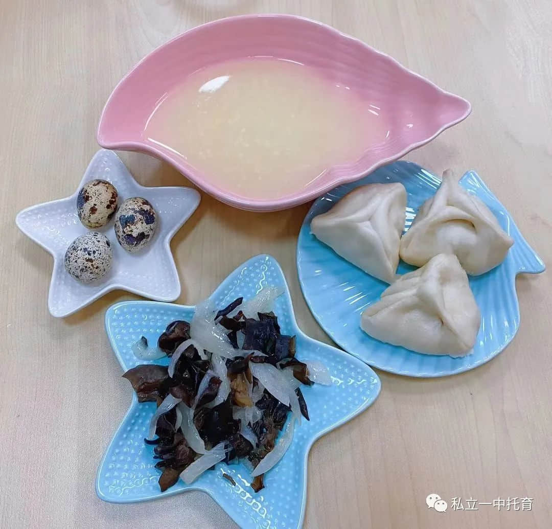 【美食有約】“科學(xué)膳食，不負(fù)美好食光”——石家莊私立第一中學(xué)附屬寶龍托育中心今日美食分享